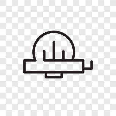 Saydam arka plan üzerinde rulet logo tasarımı izole rulet vektör simgesi