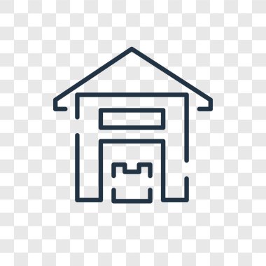 Saydam arka plan üzerinde ambar logo tasarımı izole ambar vektör simgesi