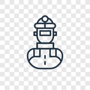 Saydam arka plan üzerinde kaynakçı logo tasarımı izole kaynakçı vektör simgesi