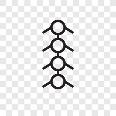 Saydam arka plan üzerinde solucan logo tasarımı izole solucan vektör simgesi