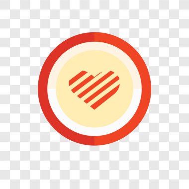 Saydam arka plan üzerinde sevmediğim izole vektör simge sevmemek 