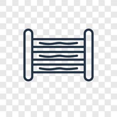 Saydam arka plan üzerinde Video dosyası logo tasarımı izole video dosya vektör simgesi