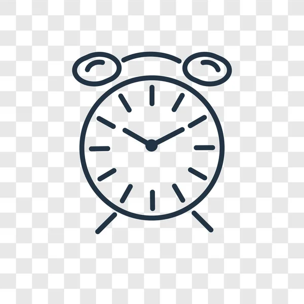 Timing-Vektor-Symbol isoliert auf transparentem Hintergrund, Timing-Logo-Design — Stockvektor