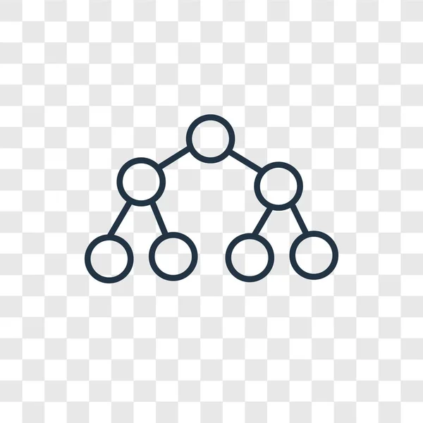 Netzwerk-Vektor-Symbol isoliert auf transparentem Hintergrund, Netzwerk-Logo-Design — Stockvektor