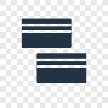 Saydam arka plan üzerinde CIT kartı logo tasarımı izole CIT kartı vektör simgesi