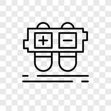 Saydam arka plan üzerinde Gamepad logo tasarımı izole Gamepad vektör simgesi