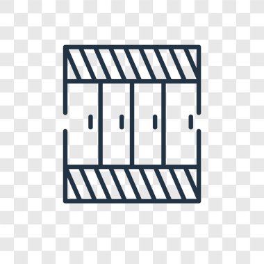 Saydam arka plan üzerinde sunucu logo tasarımı izole sunucu vektör simgesi