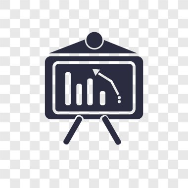 Saydam arka plan üzerinde Analyt izole analytics vektör simgesi