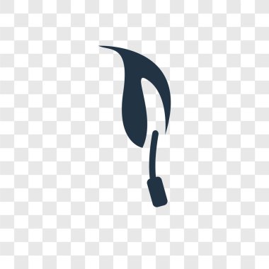 Saydam arka plan üzerinde maç ateş logo tasarımı izole maç ateş vektör simgesi