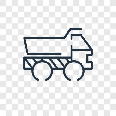 Saydam arka plan üzerinde damperli logo tasarımı izole damperli vektör simgesi