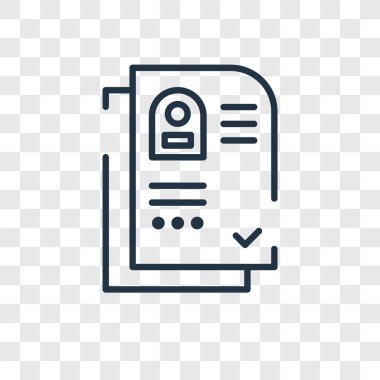 Saydam arka plan üzerinde müfredat logo tasarımı izole müfredat vektör simgesi