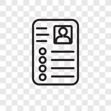 Saydam arka plan üzerinde müfredat logo tasarımı izole müfredat vektör simgesi