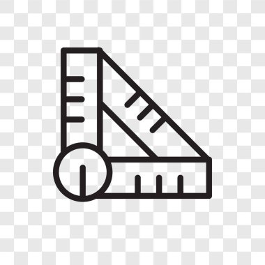 Saydam arka plan üzerinde Set kare logo tasarımı izole set kare vektör simgesi