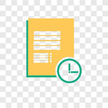 saydam arka plan üzerinde izole Not defteri vektör simgesi not defteri 