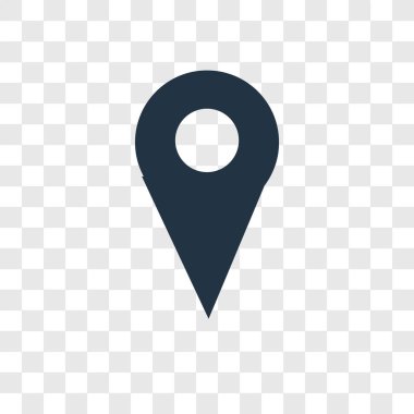 Saydam arka plan üzerinde yer tutucu logo tasarımı izole yer tutucu vektör simgesi