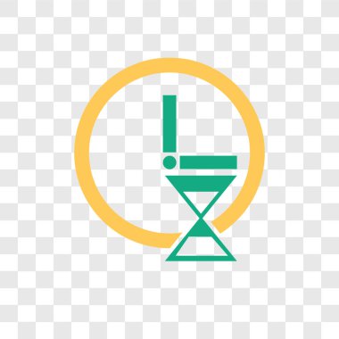  şeffaf arka plan, logo tasarımı izole vektör simgesi