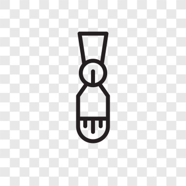 Saydam arka plan üzerinde tornavida logo tasarımı izole tornavida vektör simgesi