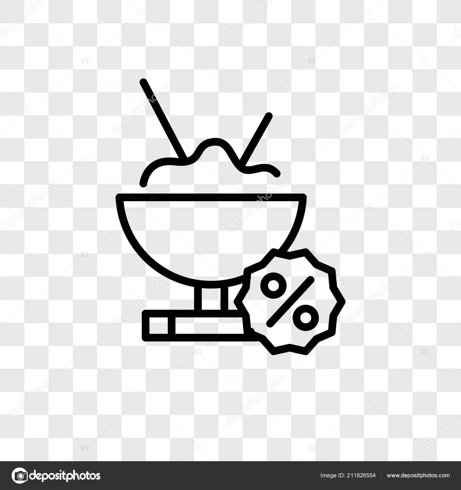 Food Vector Icon Isolated On Transparent Background Food Logo