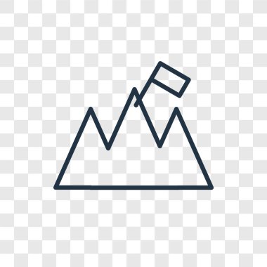 Saydam arka plan üzerinde gol logo tasarımı izole gol vektör simgesi