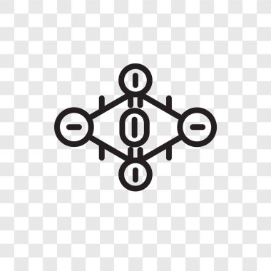 Saydam arka plan üzerinde virüs logo tasarımı izole virüs vektör simgesi