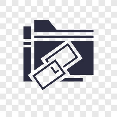 Saydam arka plan üzerinde Link logo d izole bağlantı vektör simgesi