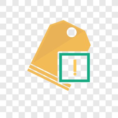 Saydam arka plan üzerinde fiyat izole fiyat etiketi vektör simgesi 