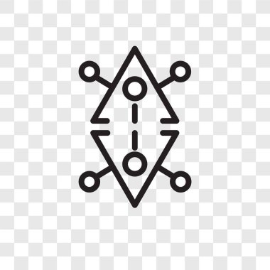 Saydam arka plan üzerinde virüs logo tasarımı izole virüs vektör simgesi