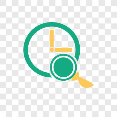 Saydam arka plan üzerinde Stopwa izole kronometre vektör simgesi