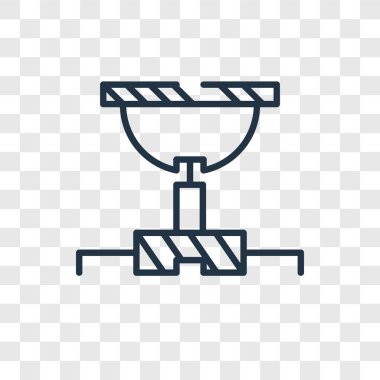 Saydam arka plan üzerinde Asansör logo tasarımı izole vektör simge kaldırma