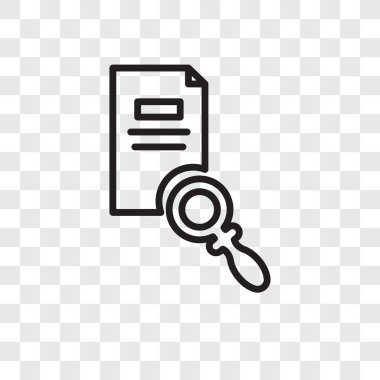 Saydam arka plan üzerinde iş logo tasarımı izole iş vektör simgesi