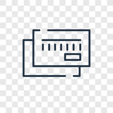 Saydam arka plan üzerinde CIT kartı logo tasarımı izole CIT kartı vektör simgesi