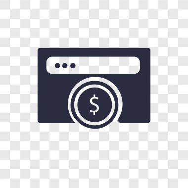 Saydam arka plan üzerinde tarayıcı izole tarayıcı vektör simgesi 