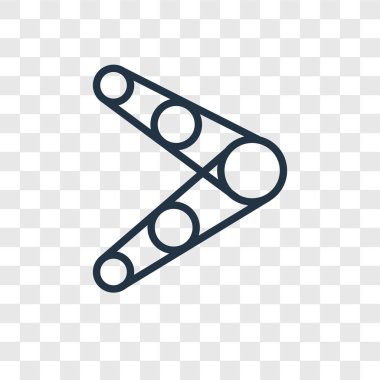 Saydam arka plan üzerinde görüntü logo tasarımı izole görüntü vektör simgesi