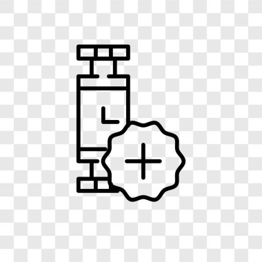 Saydam arka plan üzerinde Smartwatch logo tasarımı izole Smartwatch vektör simgesi