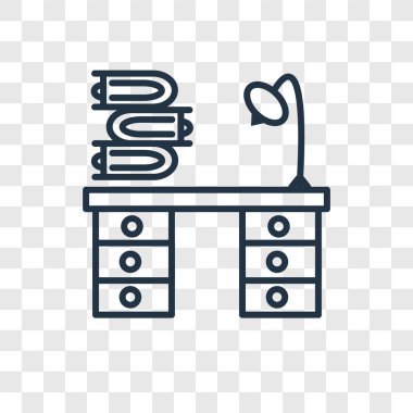 Saydam arka plan üzerinde yazıcı logo tasarımı izole yazıcı vektör simgesi