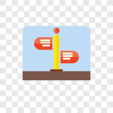 Saydam arka plan üzerinde Street lo izole sokak vektör simgesi