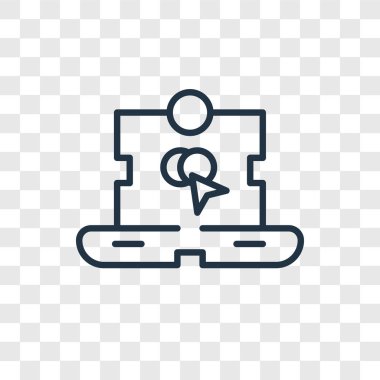 Ödeme üzerinde şeffaf arka plan izole vektör simgesini tıklatın, tıklama logo tasarımı ödeme