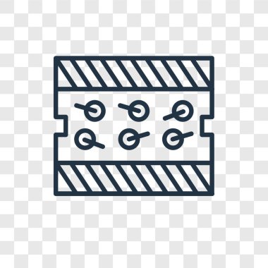 Saydam arka plan üzerinde Denetim Masası'nı logo tasarımı izole Denetim Masası vektör simgesi