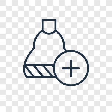 Saydam arka plan üzerinde alışveriş çantası logo tasarımı izole alışveriş çantası vektör simgesi