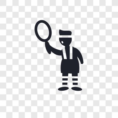 Sportif adam saydam izole bir top vektör simgesi ile oynarken