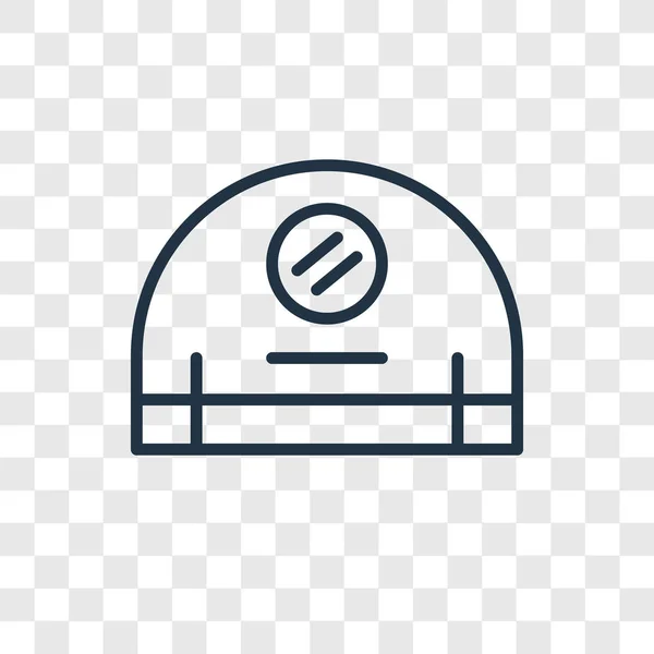 Identiteitskaart vector pictogram geïsoleerd op transparante achtergrond, identiteitskaart logo ontwerp — Stockvector