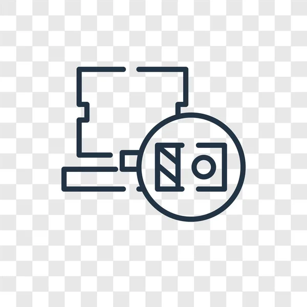 Online fizetési vector icon elszigetelt átlátszó háttér, Online fizetési logo tervezés — Stock Vector