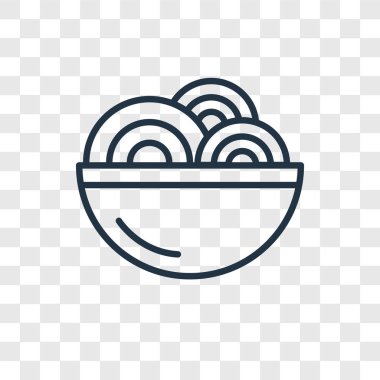 Saydam arka plan üzerinde Mie logo tasarımı izole Mie vektör simgesi