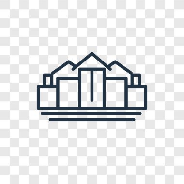 Saydam arka plan üzerinde üniversite logo tasarımı izole üniversite vektör simgesi