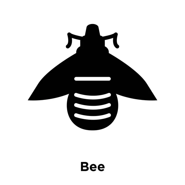 Icône Abeille Vecteur Isolé Sur Fond Blanc Concept Logo Signe — Image vectorielle