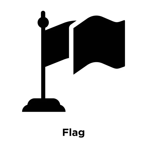 Icono Bandera Vector Aislado Sobre Fondo Blanco Concepto Logotipo Del — Archivo Imágenes Vectoriales