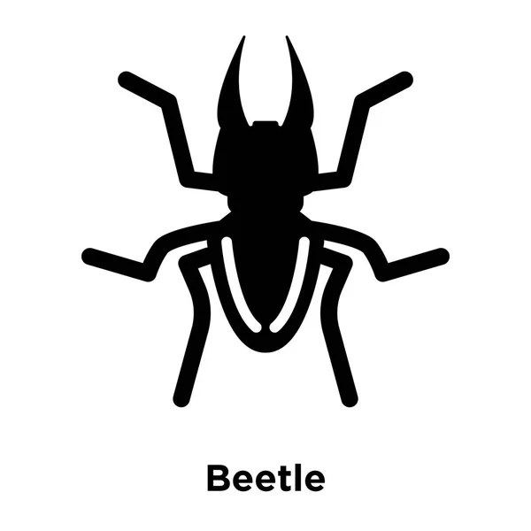 Beyaz Arka Plan Logo Şeffaf Arka Plan Beetle Işareti Kavramı — Stok Vektör