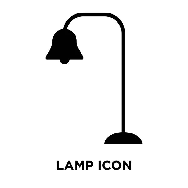Vetor Ícone Lâmpada Isolado Fundo Branco Conceito Logotipo Sinal Lâmpada —  Vetores de Stock