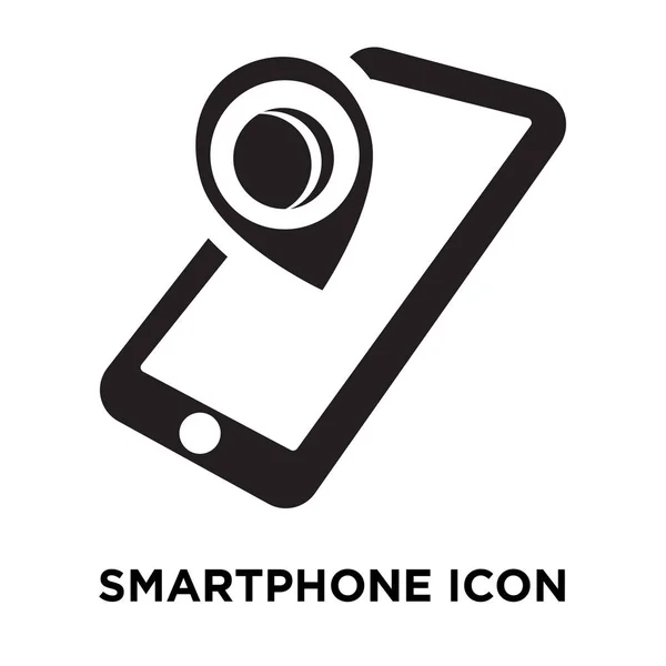 Smartphone Icône Vecteur Isolé Sur Fond Blanc Concept Logo Smartphone — Image vectorielle