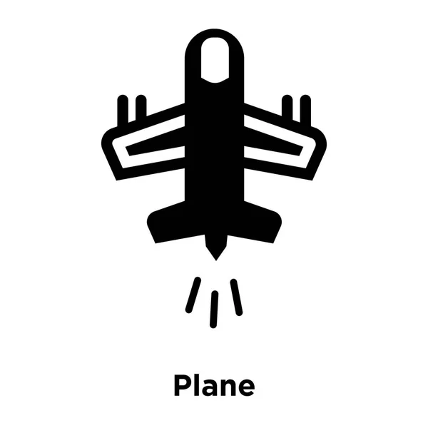 Beyaz Arka Plan Logo Şeffaf Arka Plan Uçak Işareti Kavramı — Stok Vektör